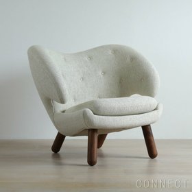 【ハウス オブ フィン ユール/HOUSE OF FINN JUHL / GOODS】のHOUSEOFFINNJUHL(ハウス・オブ・フィンユール)/PELICANCHAIRW/BUTTONS(ペリカンチェア)/ウォルナット材・オイル仕上げ/Moss(モス)0018/ボタン:レザー(VEGETAL) 大人の最旬トレンドファッション＆コーディネート founy(ファウニー) オイル Body Oil クッション Cushion, Throw Pillow フォルム Silhouette, Form ホーム・キャンプ・アウトドア・お取り寄せ Home Living / Home & Lifestyle / Camping Gear / Outdoor Camping 家具・インテリア Home Furniture & Interior. Stylish & Functional Living Spaces チェア・椅子 Seating & Chairs ラウンジチェア・リクライナー Lounge Chairs / Recliners |ID:prp329100004965447