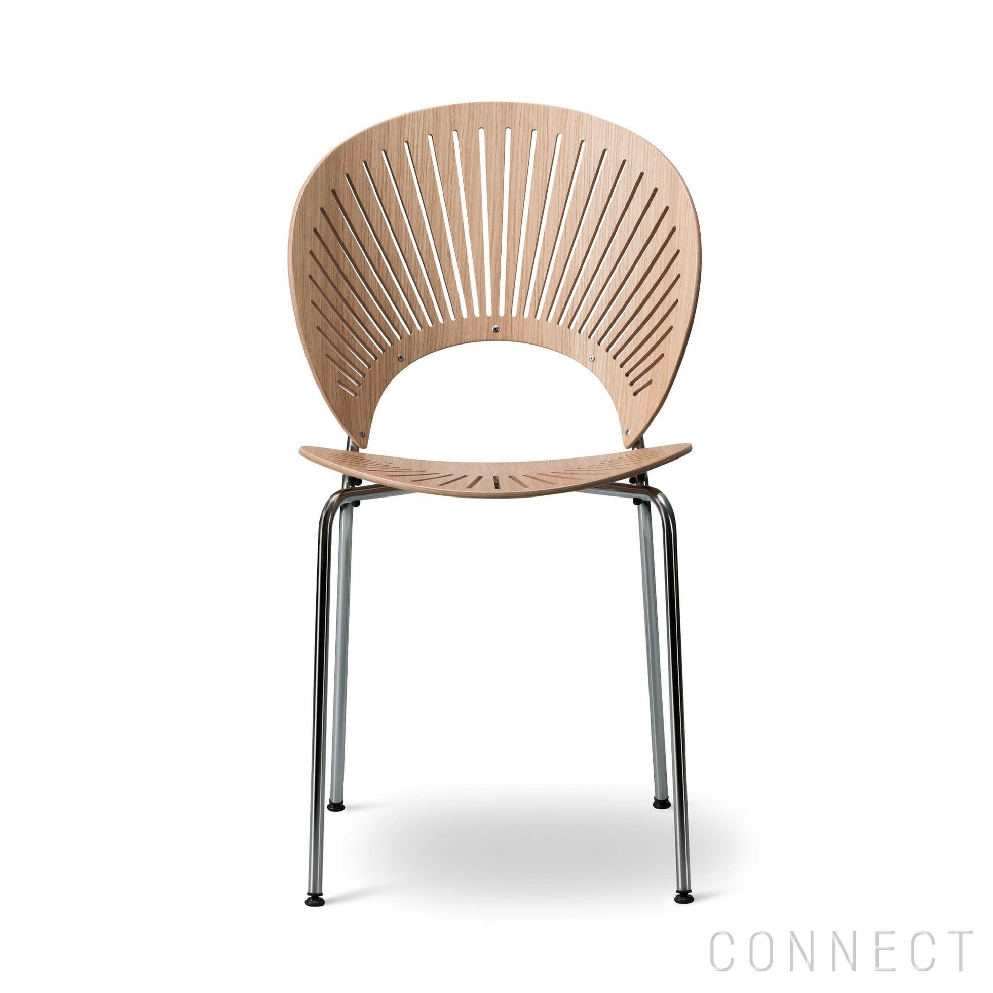 【フレデリシア/FREDERICIA / GOODS】のTrinidadChair(トリニダードチェア)/Model3398/オーク材・ラッカー仕上げ/クローム脚 大人の最旬トレンドファッション＆コーディネート founy(ファウニー) 　シェイプ　Shape, Slim Fit　ラウンド　Round, Round Neck　ホーム・キャンプ・アウトドア・お取り寄せ　Home Living / Home & Lifestyle / Camping Gear / Outdoor Camping　家具・インテリア　Home Furniture & Interior. Stylish & Functional Living Spaces　ライト・照明　Lamps & Lighting Fixtures　 other-1|ID: prp329100004965743 ipo3291000000037254740