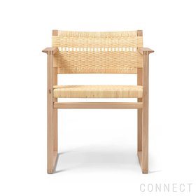 【フレデリシア/FREDERICIA / GOODS】のBM62Armchair(アームチェア)/Model3262/オーク材・オイル仕上げ/Canewicker(籐張り) 大人の最旬トレンドファッション＆コーディネート founy(ファウニー) オイル Body Oil シンプル Simple, Minimal フレーム Frame, Outline ホーム・キャンプ・アウトドア・お取り寄せ Home Living / Home & Lifestyle / Camping Gear / Outdoor Camping 家具・インテリア Home Furniture & Interior. Stylish & Functional Living Spaces チェア・椅子 Seating & Chairs アームチェア・アクセントチェア Armchairs & Accent Chairs |ID:prp329100004965855