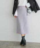 【ピエロ/Pierrot】のカットスエードタイトスカート 人気、トレンドファッション・服の通販 founy(ファニー) ファッション Fashion レディースファッション WOMEN スカート Skirt スエード Suede プチプライス・低価格 Affordable ロング Long 再入荷 Restock/Back In Stock/Re Arrival 秋 Autumn/Fall thumbnail グレイッシュラベンダー|ID: prp329100001119335 ipo3291000000028237031