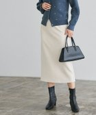 【ピエロ/Pierrot】のカットスエードタイトスカート 167cm / アイボリー / ノーマル / M|ID: prp329100001119335 ipo3291000000034746568