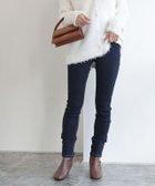 【ピエロ/Pierrot】の裏起毛スキニーデニム 163cm / ノーマル / ネイビー / M|ID: prp329100001119358 ipo3291000000035807118