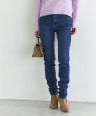 【ピエロ/Pierrot】の裏起毛スキニーデニム 160cm / ウォッシュ/アッシュブルー / M|ID: prp329100001119358 ipo3291000000035807127