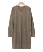 【ピエロ/Pierrot】の【アウトレットSALE!】選べるカシミヤタッチニットワンピース モカ|ID: prp329100001119404 ipo3291000000031811317