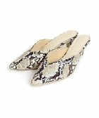 【ピエロ/Pierrot】の【アウトレットSALE!】Vカットミュール キャメル|ID: prp329100001119543 ipo3291000000006020188