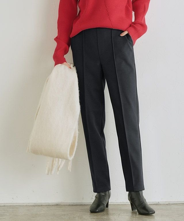 【ピエロ/Pierrot】のカット起毛ピンタックテーパードパンツ 人気、トレンドファッション・服の通販 founy(ファニー) 　ファッション　Fashion　レディースファッション　Fashion for Women　パンツ　Pants & Trousers　送料無料　Free Shipping　プチプライス・低価格　Affordable / Budget Price　 other-1|ID: prp329100001119757 ipo3291000000034854530