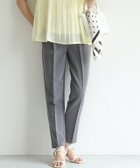 【ピエロ/Pierrot】の【B会場】【12サイズ展開】高見えすっきりテーパードパンツ 163cm / 杢チャコール / TM|ID:prp329100001119830