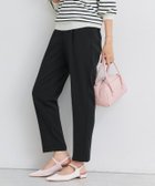 【ピエロ/Pierrot】の高見えすっきりテーパードパンツ 【12サイズ展開】 162cm / ブラック / M|ID:prp329100001119830