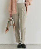 【ピエロ/Pierrot】の高見えすっきりテーパードパンツ 【12サイズ展開】 160cm / グレージュ / M|ID:prp329100001119830