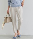 【ピエロ/Pierrot】の高見えすっきりテーパードパンツ 【12サイズ展開】 162cm / ライトサンドベージュ / M|ID:prp329100001119830