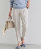 【ピエロ/Pierrot】の高見えすっきりテーパードパンツ 【12サイズ展開】 162cm / ライトサンドベージュ / M|ID:prp329100001119830