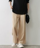 【ピエロ/Pierrot】の【一部予約】高見えワイドパンツ 【10サイズ展開】 167cm / ベージュ / TM|ID: prp329100001119868 ipo3291000000034911635