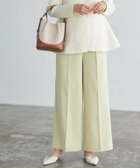 【ピエロ/Pierrot】の【一部予約】高見えワイドパンツ 【10サイズ展開】 166cm / クリームイエロー / TM|ID: prp329100001119868 ipo3291000000034911639