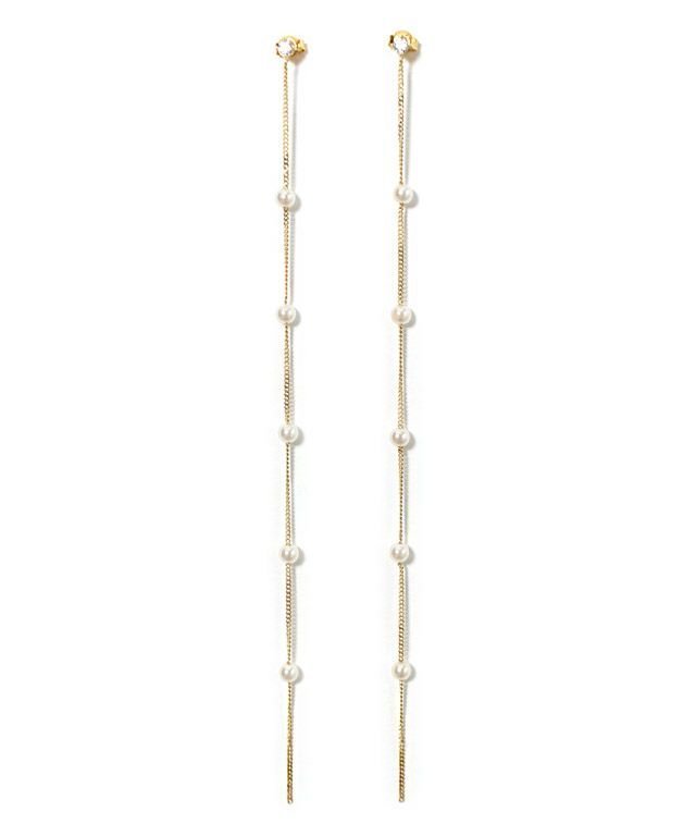 【ピエロ/Pierrot】のsilver925 パールチェーンロングピアス [Pierrot] インテリア・キッズ・メンズ・レディースファッション・服の通販 founy(ファニー) https://founy.com/ ファッション Fashion レディースファッション Fashion for Women アクセサリー Fashion Accessories シルバー Silver, Metallic Silver シンプル Simple, Minimal ストーン Stone, Gem-Like チェーン Chain, Chain Strap パール Pearl, Pearl Accent プチプライス・低価格 Affordable / Budget Price ロング Long, Long-Length エレガント 上品 Elegant |ID: prp329100001119922 ipo3291000000024902137