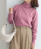 【ピエロ/Pierrot】のプレミアムカシミヤタッチタートルニット 人気、トレンドファッション・服の通販 founy(ファニー) ファッション Fashion レディースファッション Fashion for Women トップス・カットソー Cut & Sew Tops ニット Knit Tops & Sweaters 送料無料 Free Shipping シンプル Simple, Minimal タートルネック Turtleneck, High Neck フィット Fit, Slim Fit プチプライス・低価格 Affordable / Budget Price ルーズ Loose, Oversized thumbnail 150cm / ピンク / M|ID: prp329100001119968 ipo3291000000033940011