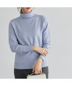 【ピエロ/Pierrot】のプレミアムカシミヤタッチタートルニット 人気、トレンドファッション・服の通販 founy(ファニー) ファッション Fashion レディースファッション Fashion for Women トップス・カットソー Cut & Sew Tops ニット Knit Tops & Sweaters 送料無料 Free Shipping シンプル Simple, Minimal タートルネック Turtleneck, High Neck フィット Fit, Slim Fit プチプライス・低価格 Affordable / Budget Price ルーズ Loose, Oversized thumbnail 166cm / スモークブルー / M|ID: prp329100001119968 ipo3291000000033940016