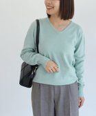 【ピエロ/Pierrot】のネックが選べるプレミアムカシミヤタッチニット 人気、トレンドファッション・服の通販 founy(ファニー) ファッション Fashion レディースファッション Fashion for Women トップス・カットソー Cut & Sew Tops ニット Knit Tops & Sweaters 送料無料 Free Shipping シンプル Simple, Minimal プチプライス・低価格 Affordable / Budget Price ルーズ Loose, Oversized エレガント 上品 Elegant thumbnail 150cm / ブルーミント / Vネック / M|ID: prp329100001119970 ipo3291000000036068925