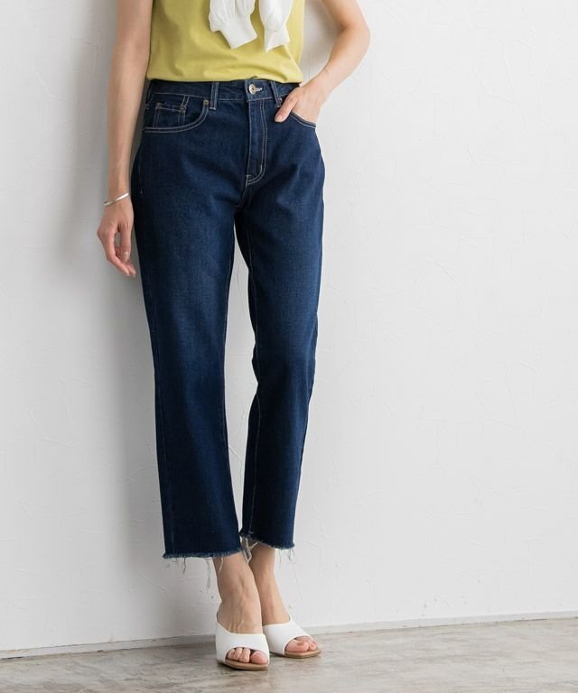 【ピエロ/Pierrot】のカットオフデニム インテリア・キッズ・メンズ・レディースファッション・服の通販 founy(ファニー) https://founy.com/ ファッション Fashion レディースファッション Fashion for Women パンツ Pants & Trousers カットオフ Cut-Off Design シンプル Simple, Minimal スキニー Skinny, Slim Fit ストレート Straight, Straight Cut デニム Denim, Jeans Material プチプライス・低価格 Affordable / Budget Price |ID: prp329100001188489 ipo3291000000030804839