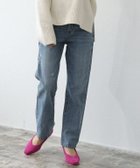 【ピエロ/Pierrot】の選べる2type ハイウエストストレートデニム 157cm / ブルー / ダメージ / M|ID: prp329100001354980 ipo3291000000035996642