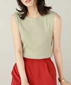 【ピエロ/Pierrot】の【アウトレットSALE!】ウォッシャブルノースリーブリブニット ウォッシャブルノースリーブリブニット|ID: prp329100001688552 ipo3291000000032077082