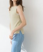 【ピエロ/Pierrot】の【アウトレットSALE!】ウォッシャブルノースリーブリブニット 165cm / アイボリー / M|ID: prp329100001688552 ipo3291000000032127034