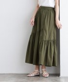 【ピエロ/Pierrot】の【アウトレットSALE!】ギャザー切り替えスカート カーキ|ID: prp329100001744686 ipo3291000000036274779