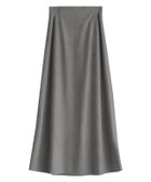 【ピエロ/Pierrot】のフェイクスエードナロースカート チャコール|ID: prp329100001831716 ipo3291000000036274799