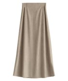 【ピエロ/Pierrot】のフェイクスエードナロースカート ベージュ|ID: prp329100001831716 ipo3291000000036274800