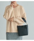 【ピエロ/Pierrot】の選べるふんわりウォッシャブルボリューム袖ニット 166cm / 杢イエロー / Vネック / M|ID: prp329100001831732 ipo3291000000034378562