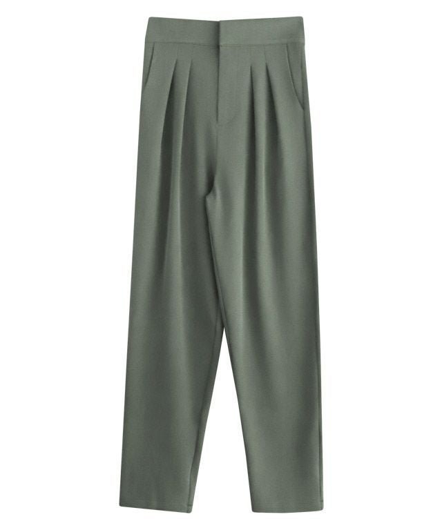 【ピエロ/Pierrot】のタックテーパードパンツ インテリア・キッズ・メンズ・レディースファッション・服の通販 founy(ファニー) ファッション Fashion レディースファッション Fashion for Women パンツ Pants & Trousers プチプライス・低価格 Affordable / Budget Price エレガント 上品 Elegant チャコールカーキ|ID: prp329100001962092 ipo3291000000035996933