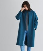 【ピエロ/Pierrot】のメルトンノーカラーコート 167cm / インディゴブルー / M|ID: prp329100002019646 ipo3291000000036044688
