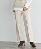 【ピエロ/Pierrot】のカット起毛ピンタックボックスパンツ アイボリー|ID: prp329100002060897 ipo3291000000035997042