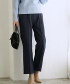 【ピエロ/Pierrot】のカット起毛ピンタックボックスパンツ ダークネイビー|ID: prp329100002060897 ipo3291000000035997048