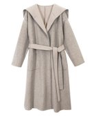 【ピエロ/Pierrot】の【アウトレットSALE!】ダブルフェイスセーラーカラーコート 杢モカ|ID: prp329100002069758 ipo3291000000035348331