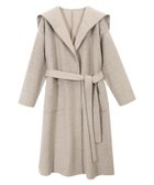 【ピエロ/Pierrot】の【アウトレットSALE!】ダブルフェイスセーラーカラーコート 杢ベージュ|ID: prp329100002069758 ipo3291000000035348332