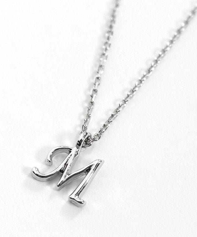 【ピエロ/Pierrot】の【アウトレットSALE!】 silver925 2wayイニシャルシンプルネックレス [Pierrot] インテリア・キッズ・メンズ・レディースファッション・服の通販 founy(ファニー) 　ファッション　Fashion　レディースファッション　Fashion for Women　ジュエリー　Jewelry　ネックレス　Necklaces & Pendants　アウトレット　Outlet / Clearance　アクセサリー　Fashion Accessories　シルバー　Silver, Metallic Silver　シンプル　Simple, Minimal　ジュエリー　Jewelry, Accessories　チェーン　Chain, Chain Strap　プチプライス・低価格　Affordable / Budget Price　M|ID: prp329100002148153 ipo3291000000036070590