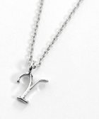 【ピエロ/Pierrot】の【アウトレットSALE!】 silver925 2wayイニシャルシンプルネックレス [Pierrot] Y|ID: prp329100002148153 ipo3291000000036275055