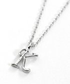 【ピエロ/Pierrot】の【アウトレットSALE!】 silver925 2wayイニシャルシンプルネックレス [Pierrot] K|ID: prp329100002148153 ipo3291000000036275057