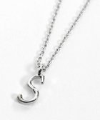 【ピエロ/Pierrot】の【アウトレットSALE!】 silver925 2wayイニシャルシンプルネックレス [Pierrot] S|ID: prp329100002148153 ipo3291000000036275058