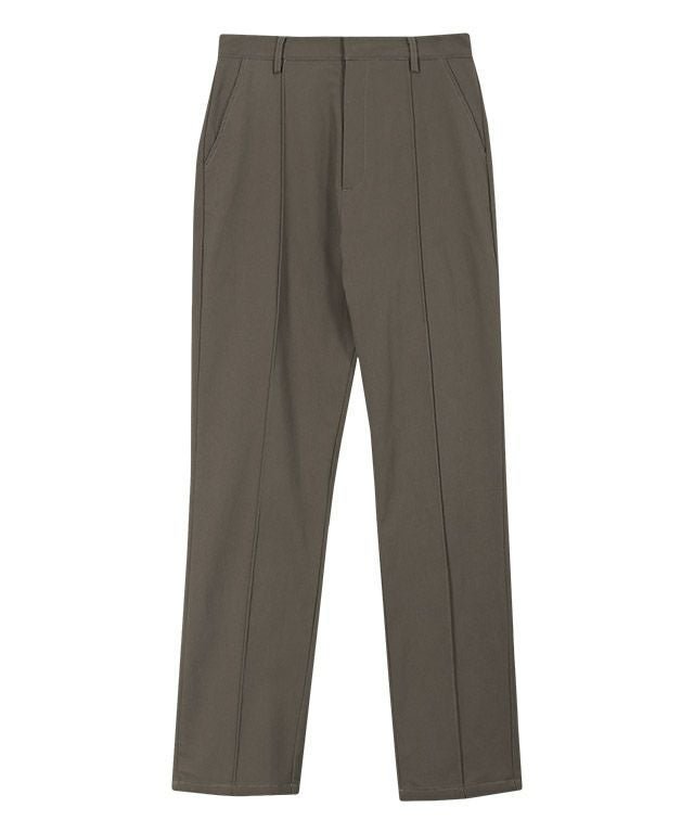 【ピエロ/Pierrot】の【アウトレットSALE!】裏微起毛テーパードパンツ インテリア・キッズ・メンズ・レディースファッション・服の通販 founy(ファニー) 　ファッション　Fashion　レディースファッション　Fashion for Women　パンツ　Pants & Trousers　アウトレット　Outlet / Clearance　シェイプ　Shape, Slim Fit　センター　Center, Center Line　プチプライス・低価格　Affordable / Budget Price　エレガント 上品　Elegant　モカブラウン|ID: prp329100002152314 ipo3291000000035997214