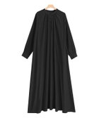 【ピエロ/Pierrot】の【アウトレットSALE!】バンドカラーフレアシャツワンピース ブラック|ID: prp329100002156449 ipo3291000000036275146