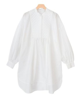 【ピエロ/Pierrot】 RASW ブザム切り替えキルティングブラウス人気、トレンドファッション・服の通販 founy(ファニー) ファッション Fashion レディースファッション Fashion for Women トップス・カットソー Cut & Sew Tops シャツ・ブラウス・オフィスカジュアル Elegant Blouses & Button-Ups キルティング Quilted, Quilting ギャザー Gathered, Ruffled クラシカル Classical, Vintage-Inspired シンプル Simple, Minimal スリット Slit, Slit Detail デニム Denim, Jeans Material トレンド Trend, Trending Now バランス Balance, Style Balance フレア Flare, Flared プチプライス・低価格 Affordable / Budget Price ボトム Bottoms, Lower Wear 今季 This Season, Current Season |ID:prp329100002246652