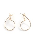 【ピエロ/Pierrot】の【アウトレットSALE!】ジオメトリックメタルピアス [Pierrot] ゴールド|ID: prp329100002257045 ipo3291000000034018695