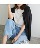 【ピエロ/Pierrot】のシルクタッチウォッシャブルニットカーディガン 167cm / ブラック / ミドル丈 / クルーネック / M|ID: prp329100002262367 ipo3291000000036340922