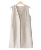 【ピエロ/Pierrot】の【アウトレットSALE!】 RASW ノーカラージレ アイボリー|ID: prp329100002286825 ipo3291000000036266134