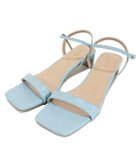 【ピエロ/Pierrot】の【アウトレットSALE!】スクエアトゥアンクルストラップサンダル 人気、トレンドファッション・服の通販 founy(ファニー) ファッション Fashion レディースファッション Fashion for Women アウトレット Outlet / Clearance シューズ Shoes, Footwear シンプル Simple, Minimal プチプライス・低価格 Affordable / Budget Price thumbnail ライトブルー|ID: prp329100002361240 ipo3291000000036067266