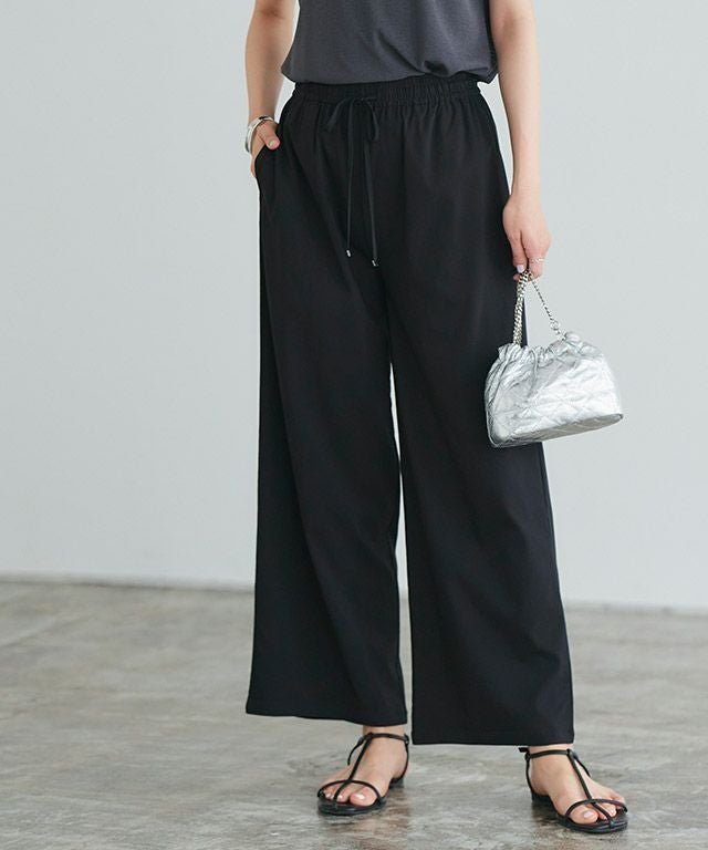 【ピエロ/Pierrot】のストレッチツイルワイドパンツ 人気、トレンドファッション・服の通販 founy(ファニー) 　ファッション　Fashion　レディースファッション　Fashion for Women　パンツ　Pants & Trousers　ストレッチ　Stretch, Stretchy Fabric　フィット　Fit, Slim Fit　プチプライス・低価格　Affordable / Budget Price　ワイド　Wide, Wide Fit　 other-1|ID: prp329100002376823 ipo3291000000035995724