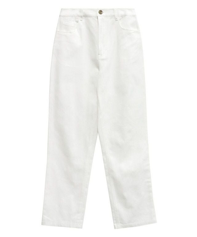 【ピエロ/Pierrot】のルーズテーパードパンツ インテリア・キッズ・メンズ・レディースファッション・服の通販 founy(ファニー) 　ファッション　Fashion　レディースファッション　Fashion for Women　パンツ　Pants & Trousers　おすすめ　Recommended / Our Picks　ツイル　Twist, Twisted Detail　プチプライス・低価格　Affordable / Budget Price　ルーズ　Loose, Oversized　ホワイト|ID: prp329100002387273 ipo3291000000035802372