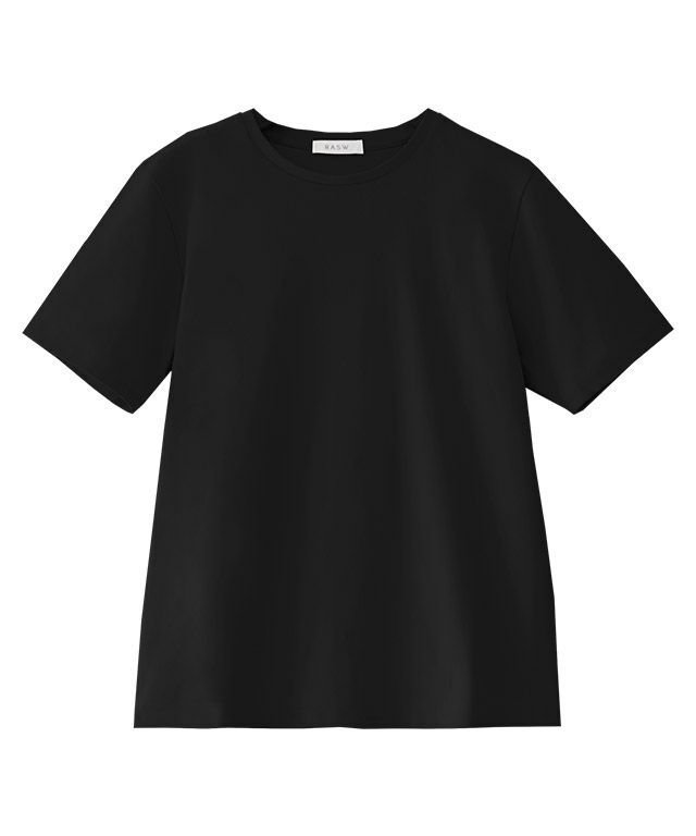 【ピエロ/Pierrot】のRASW コーマコットンベーシックTシャツ インテリア・キッズ・メンズ・レディースファッション・服の通販 founy(ファニー) 　ファッション　Fashion　レディースファッション　WOMEN　トップス・カットソー　Tops/Tshirt　シャツ/ブラウス　Shirts/Blouses　ロング / Tシャツ　T-Shirts　プチプライス・低価格　Affordable　エレガント 上品　Elegant　再入荷　Restock/Back In Stock/Re Arrival　オフホワイト|ID: prp329100002392995 ipo3291000000021682307