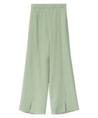 【ピエロ/Pierrot】の【アウトレットSALE!】フロントスリットストレートパンツ ミント|ID: prp329100002417408 ipo3291000000035995803